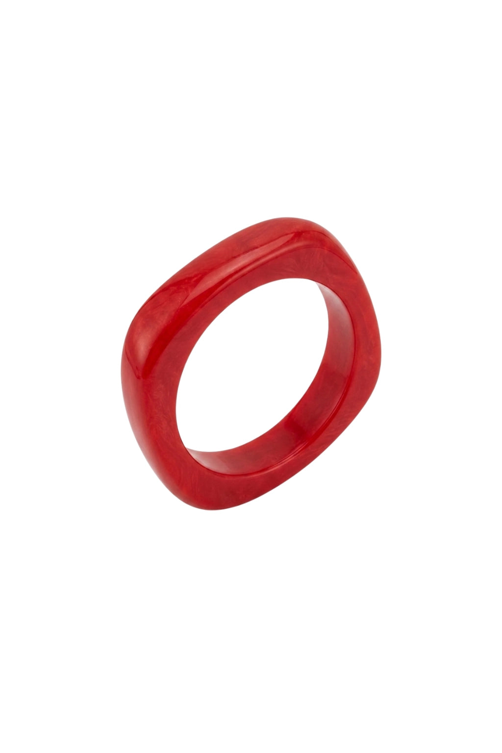 Pulsera Resina Roja - Rojo