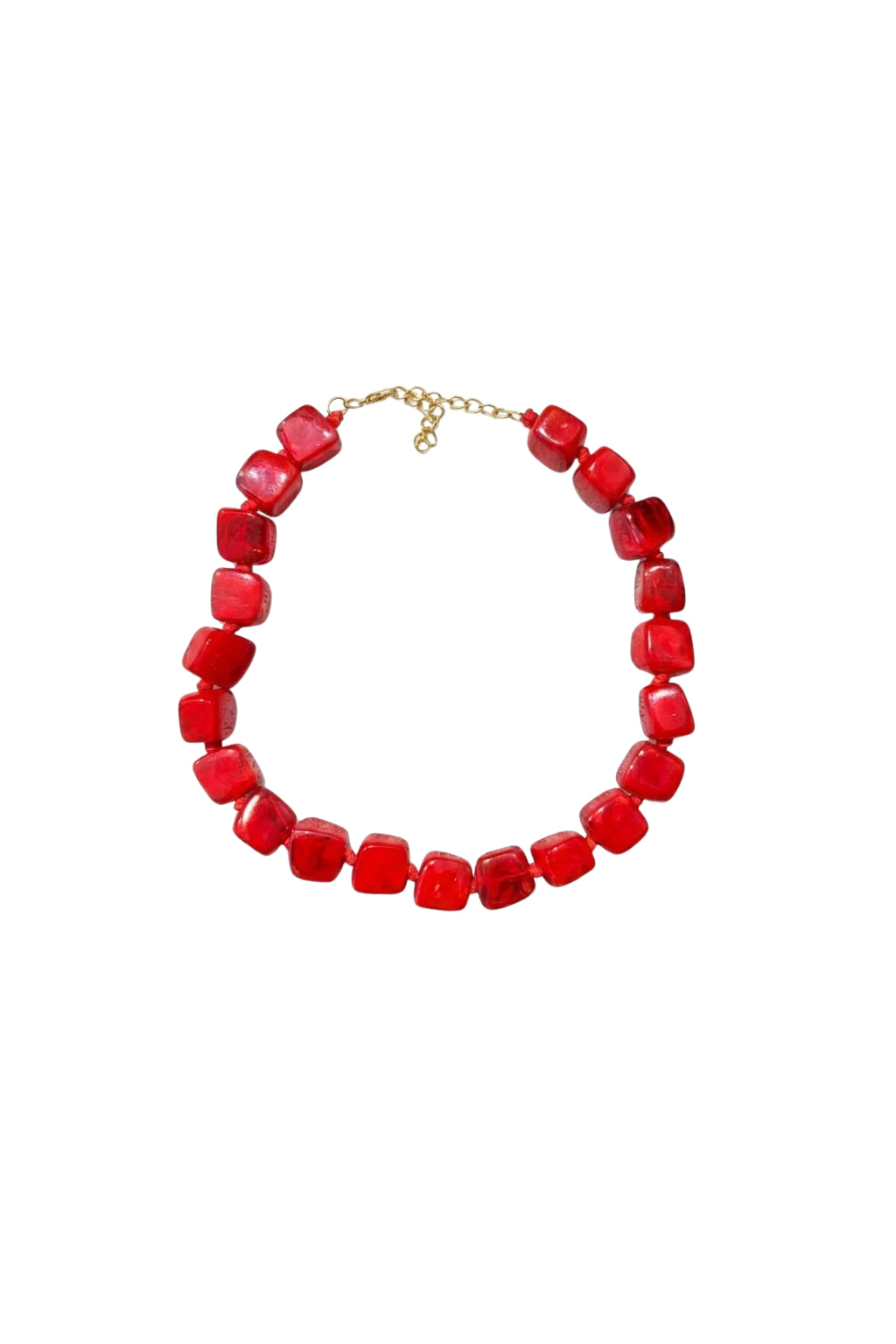 Collar Dado Rojo