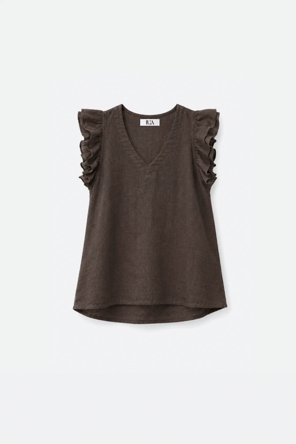 Blusa Volantes Lino