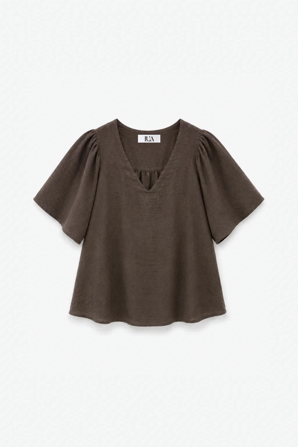 Blusa Manga Fluida Lino