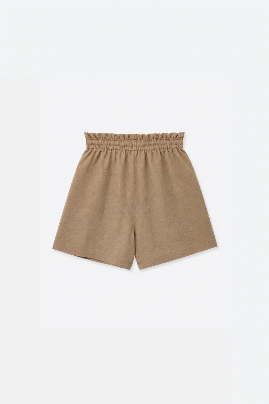 Short Cintura Lazada Lino