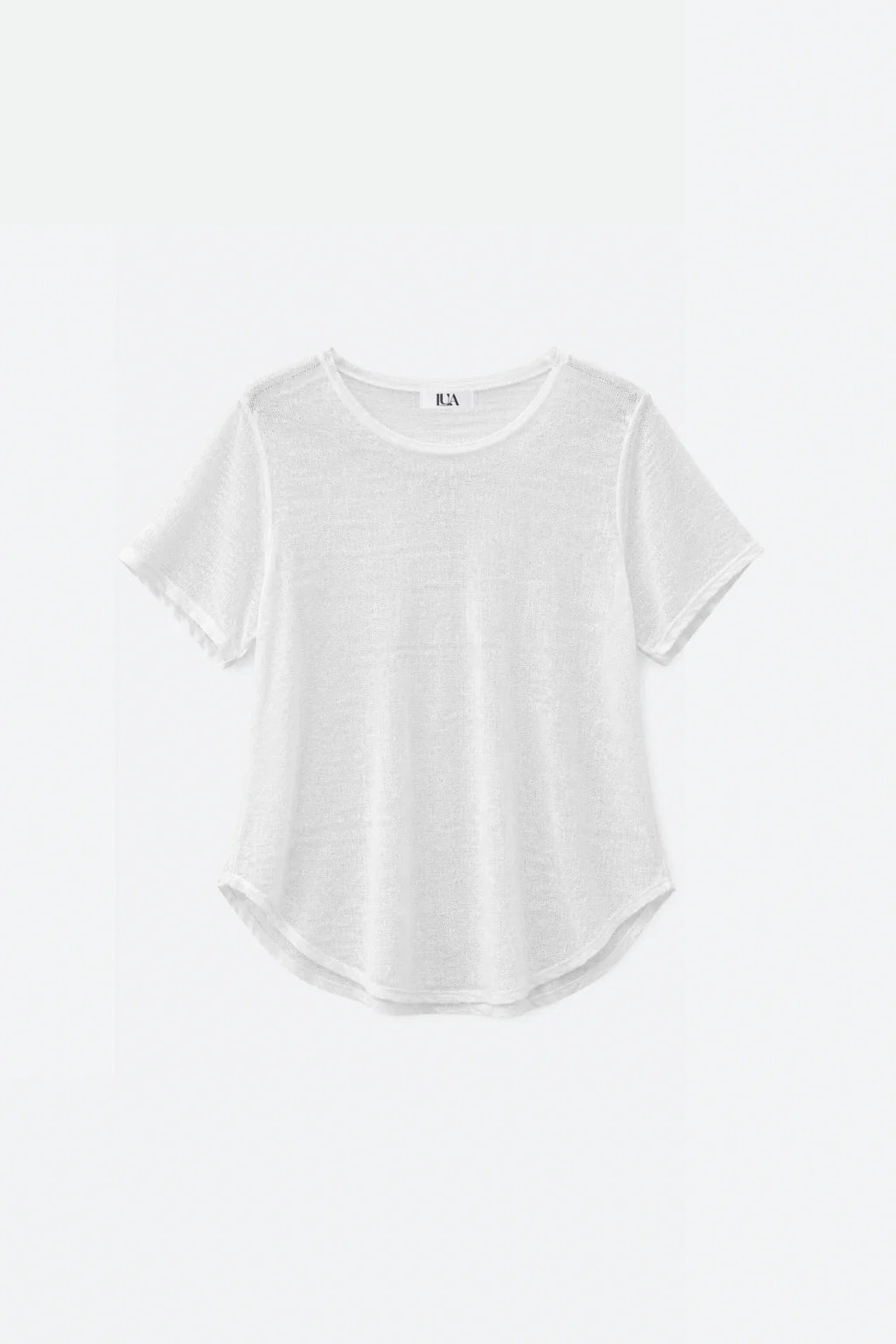 Camiseta Cuello Redondo Lino