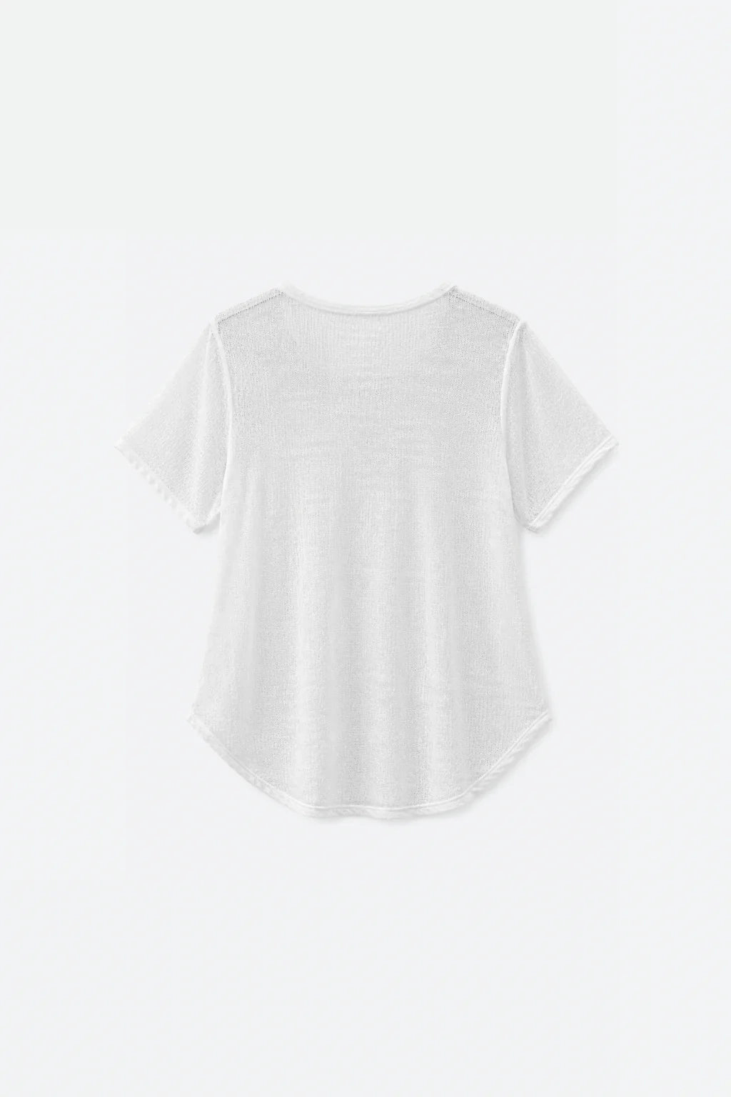 Camiseta Cuello Redondo Lino