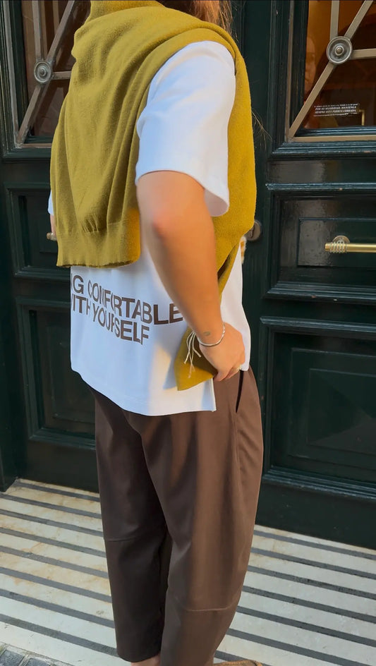 Oversized Slogan T-shirt