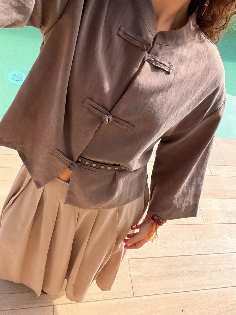 Alamares blusa