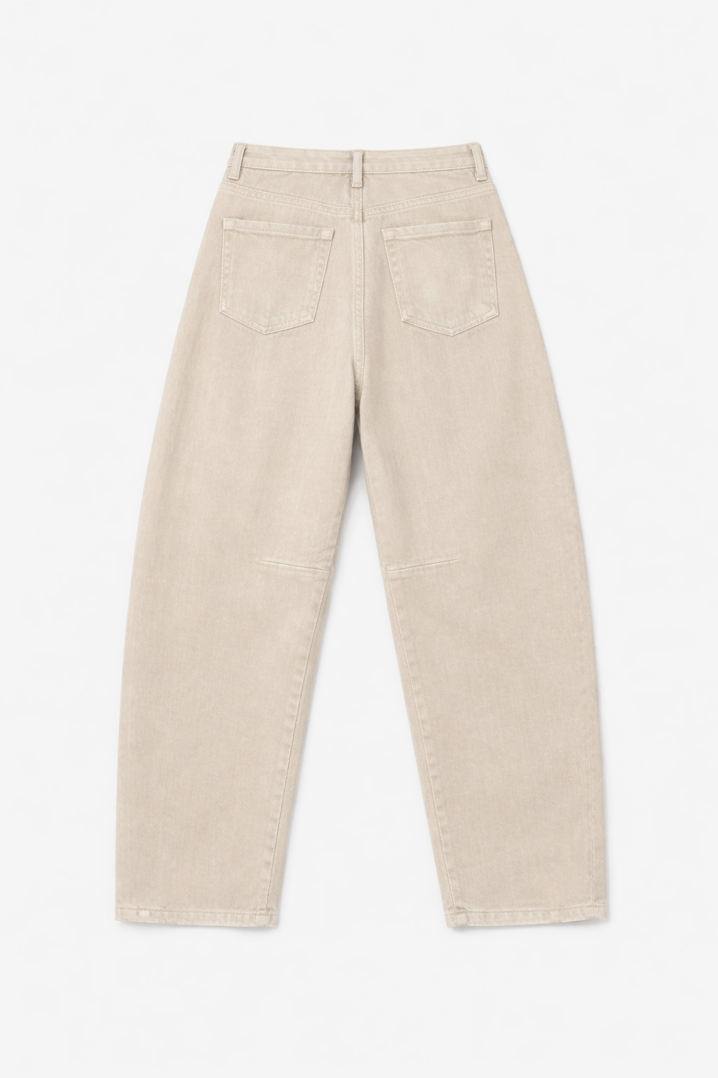 Jeans Balloon Beige - Beige