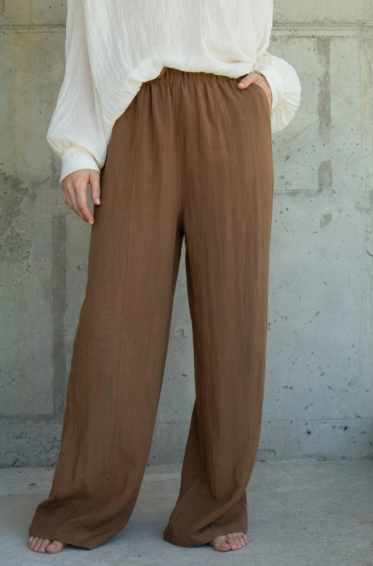 Pantalón Tabaco - Tabaco