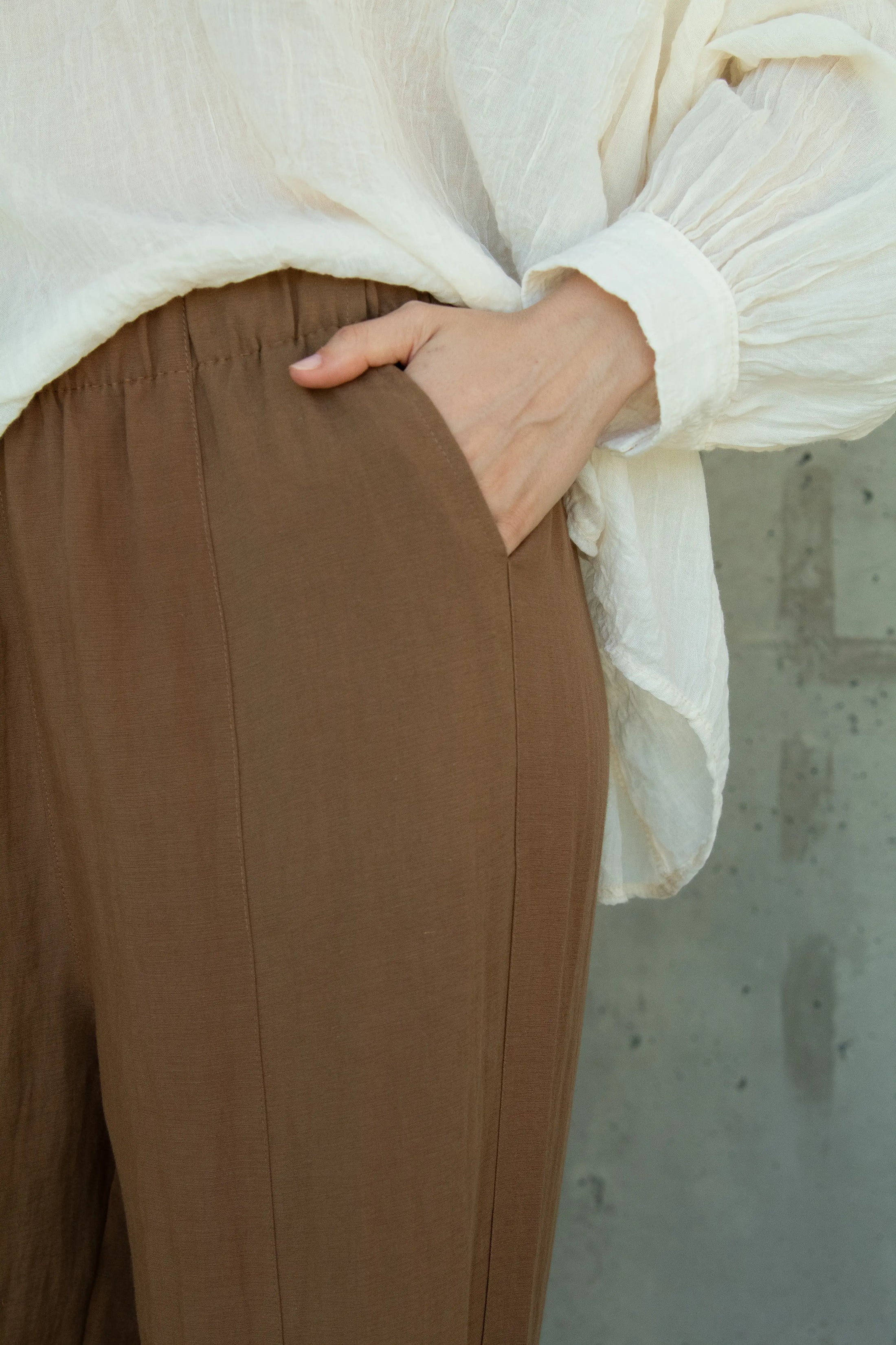 Pantalón Tabaco