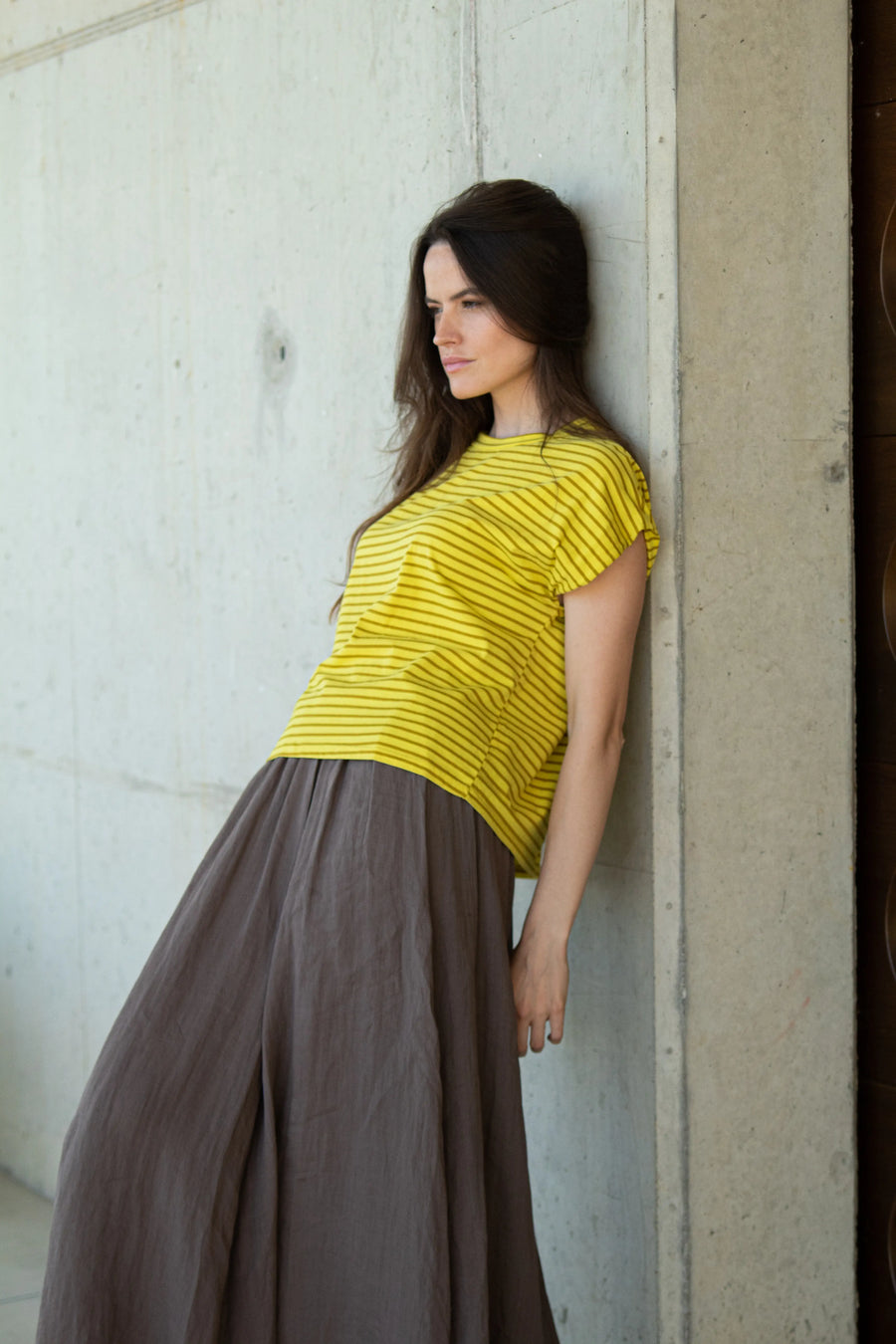 Falda Brisa - Marrón