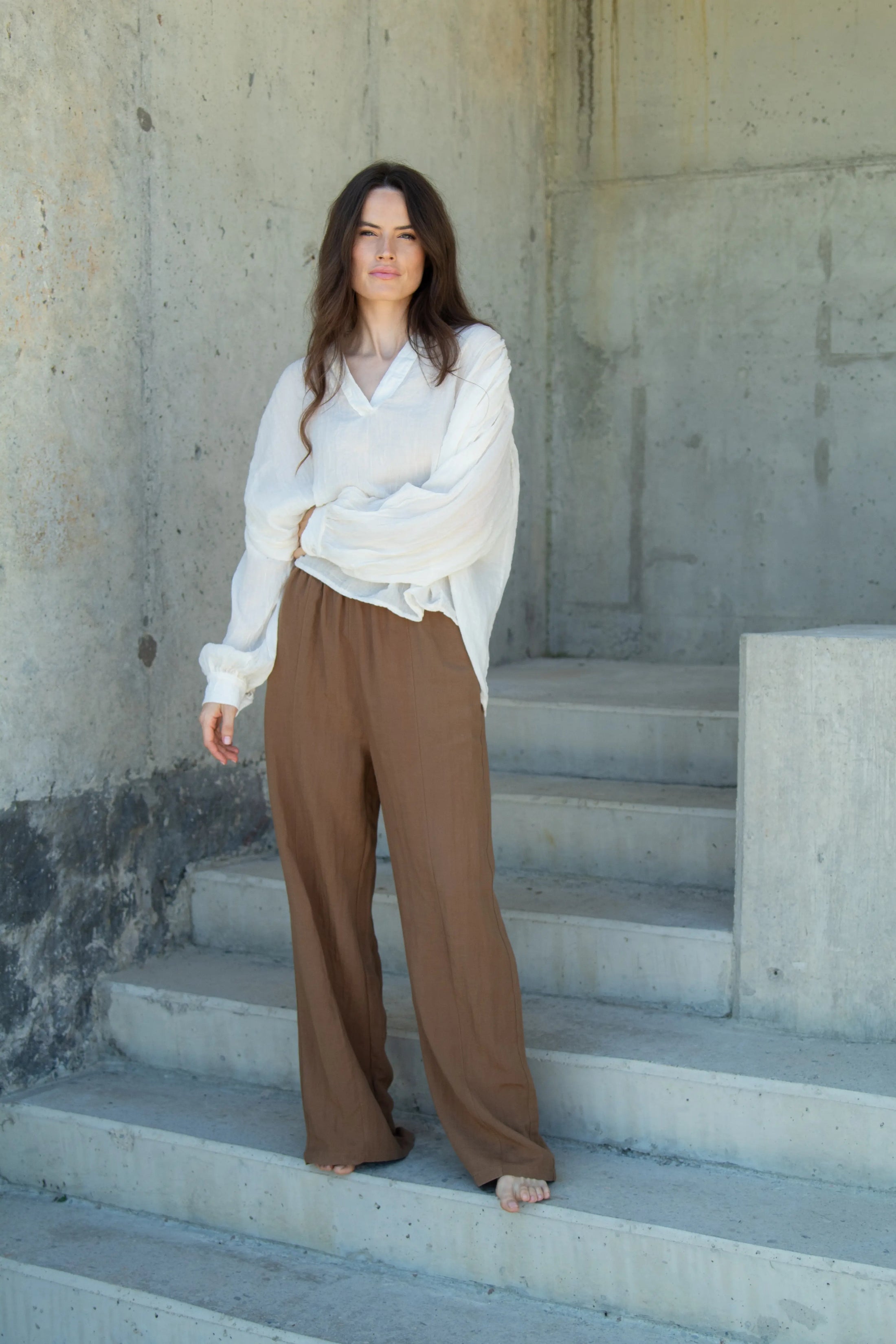 Pantalón Tabaco