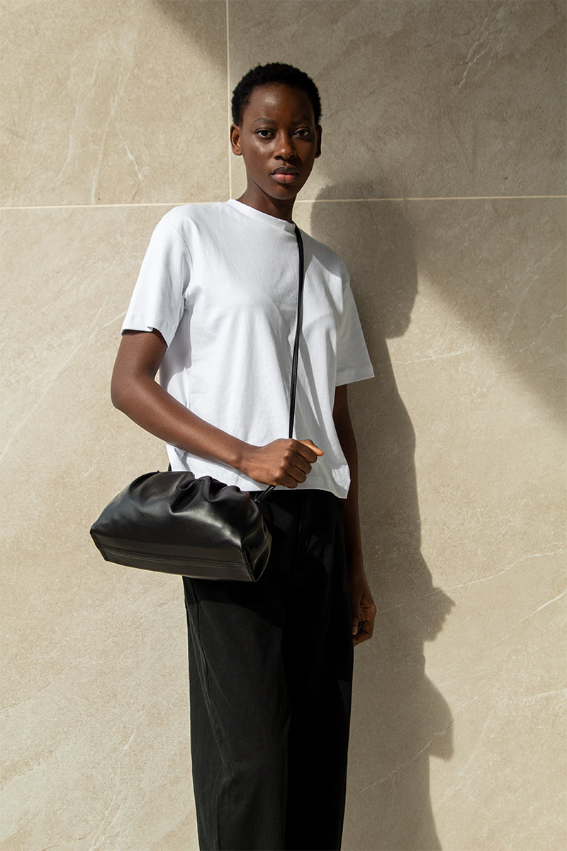 Bolso Soft Frunce - Negro