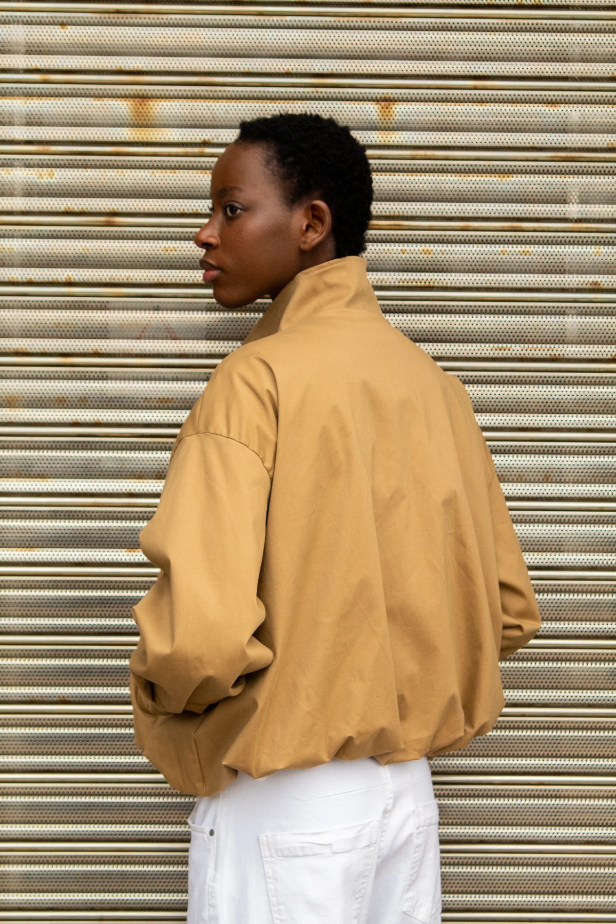 Bomber Técnica Beige - Beige