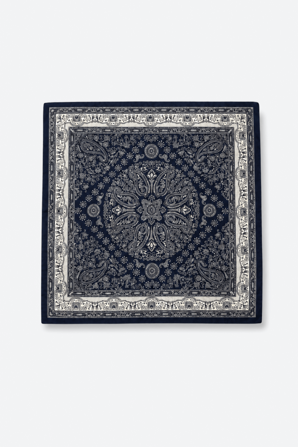 Bandana Paisley - Azul Marino