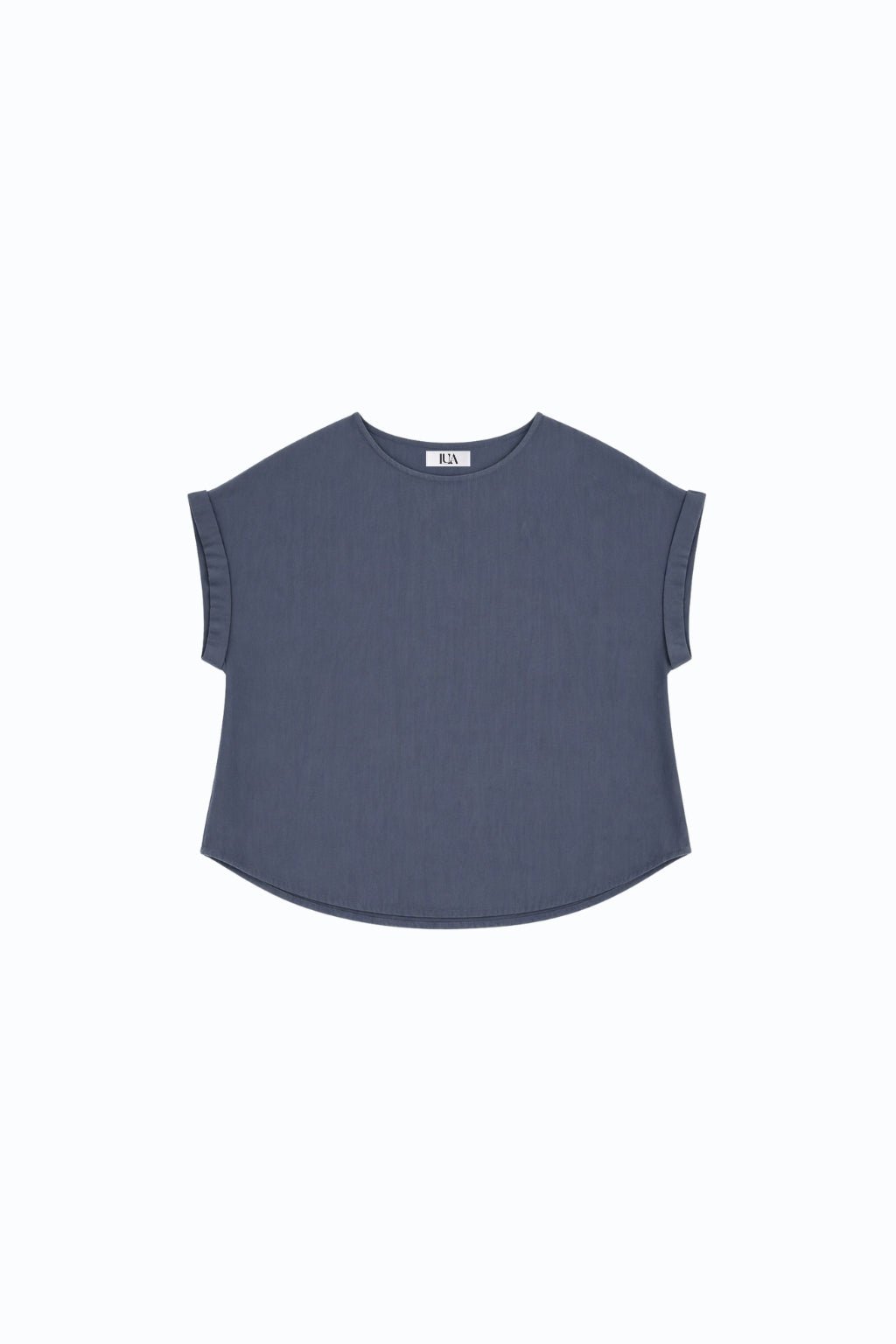 Blusa Cuello Redondo M/C - Marino