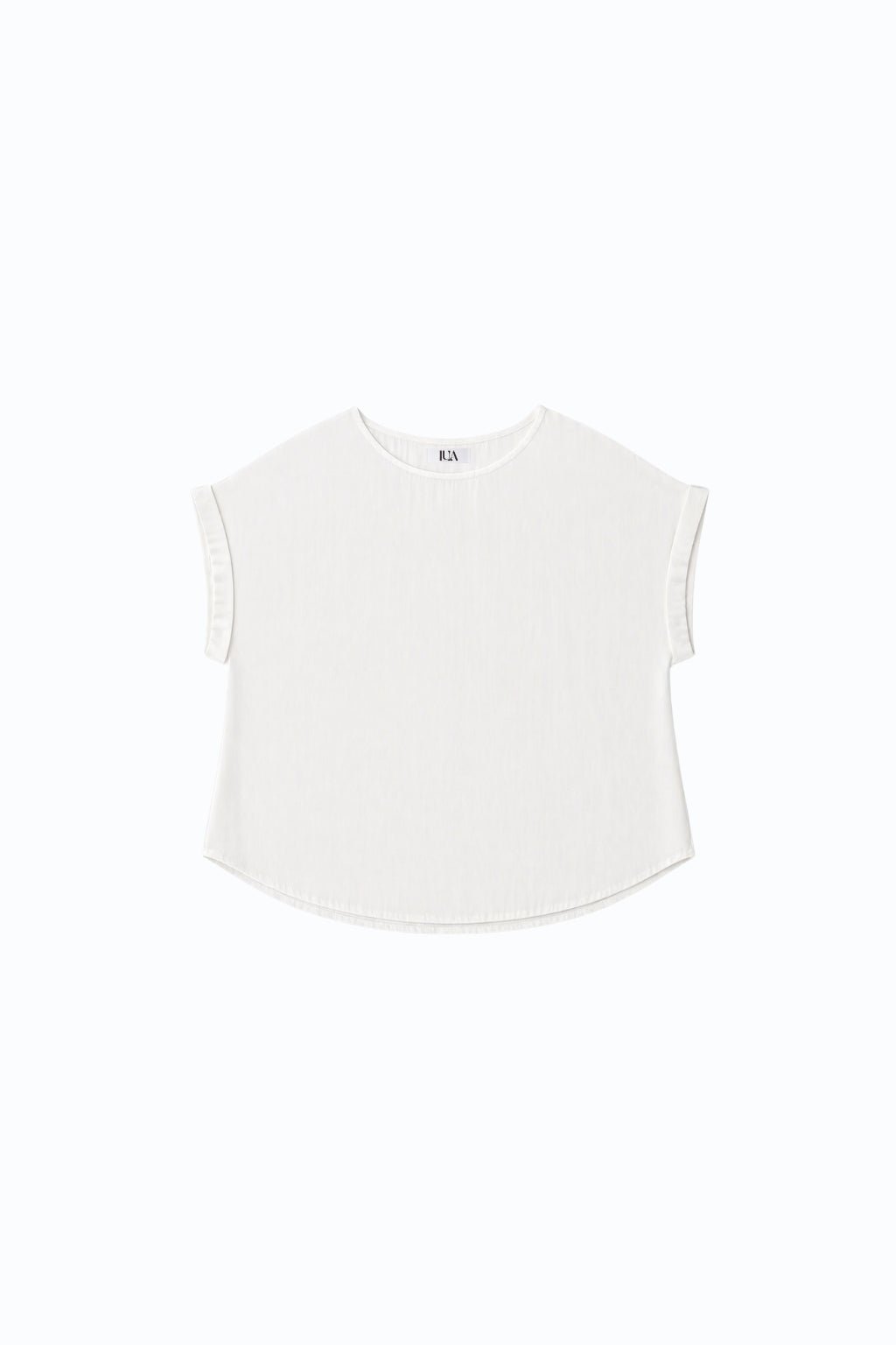 Blusa Cuello Redondo M/C - Blanco