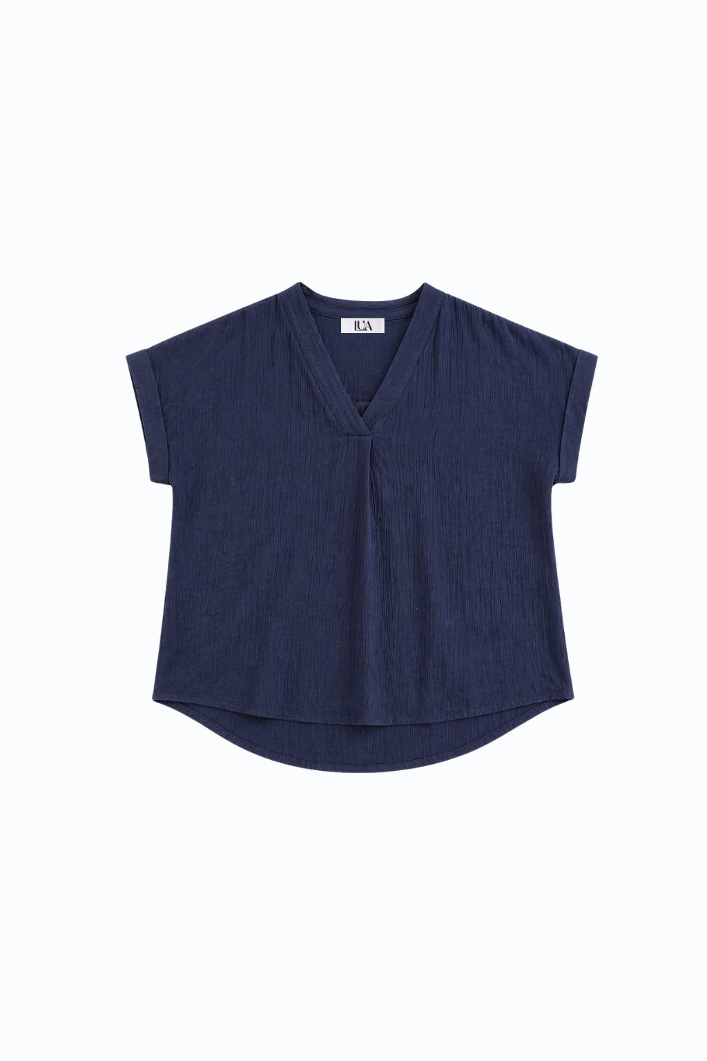 Blusa Tencel Pinza - Marino