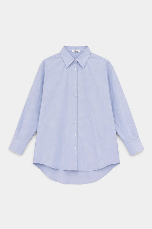 Camisa Clásica Azul - Lua Basque
