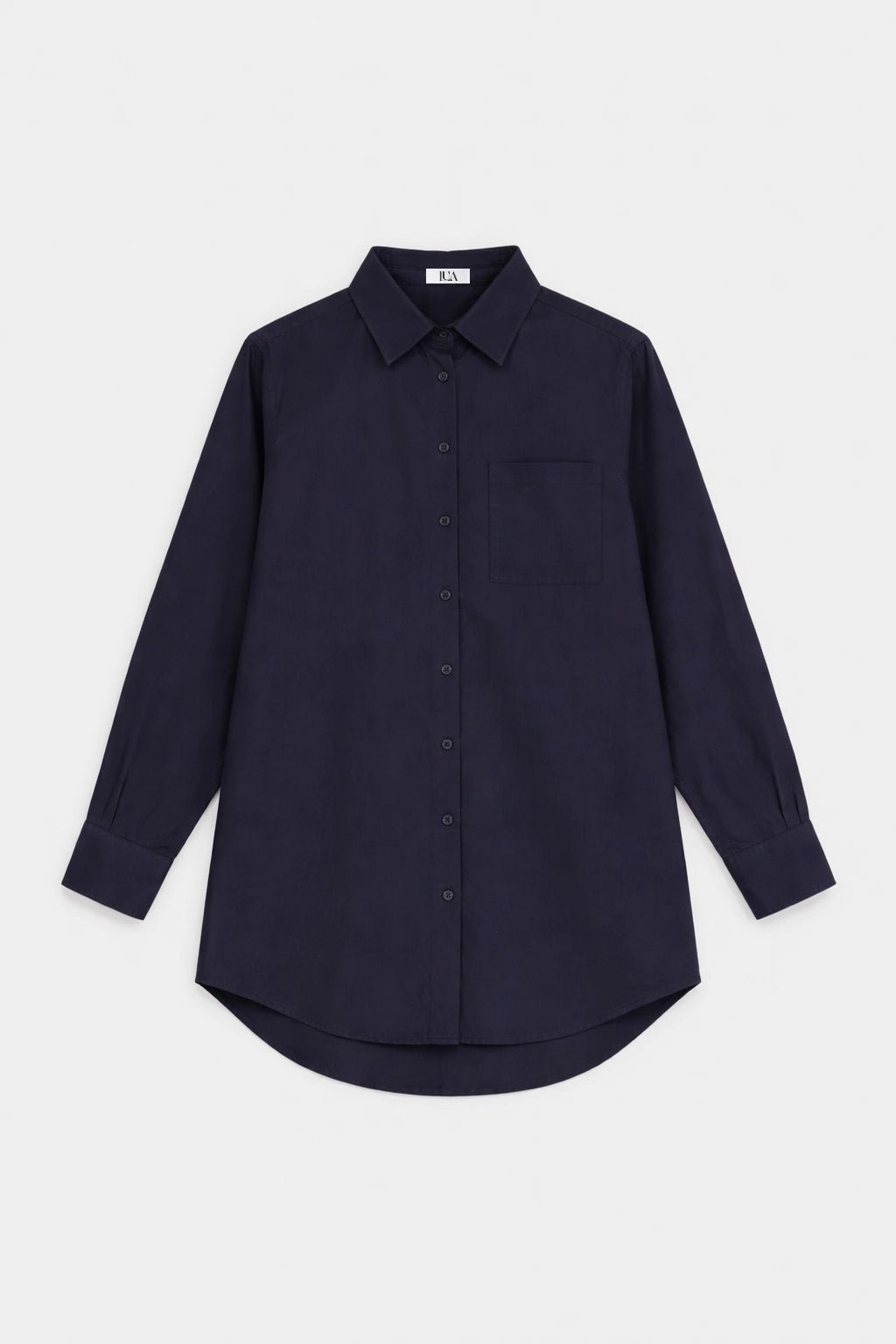 Camisa Over Azul Oscuro - Azul marino