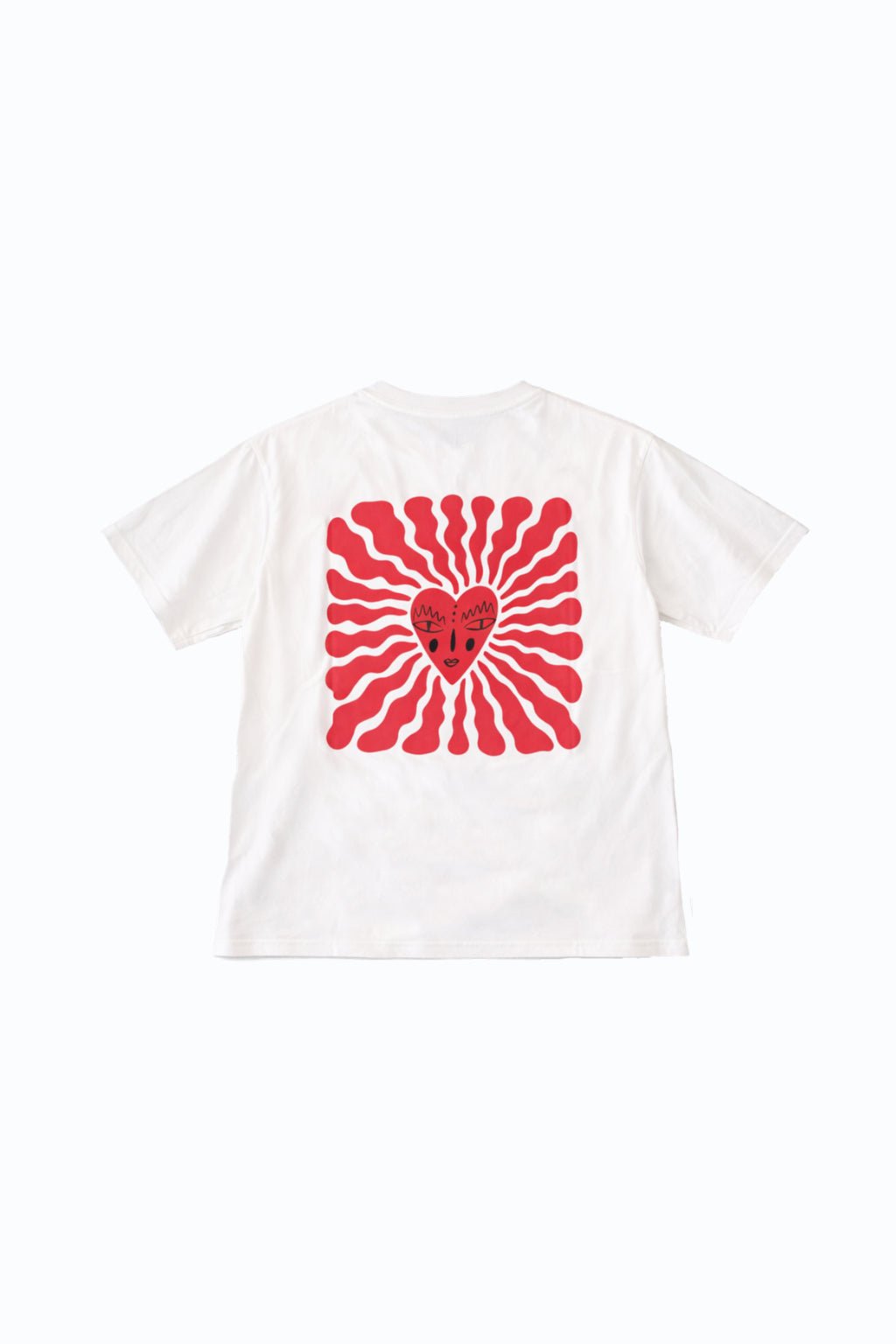 Camiseta Corazón - Blanco