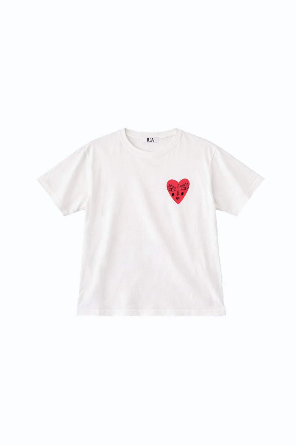 Camiseta Corazón - Blanco