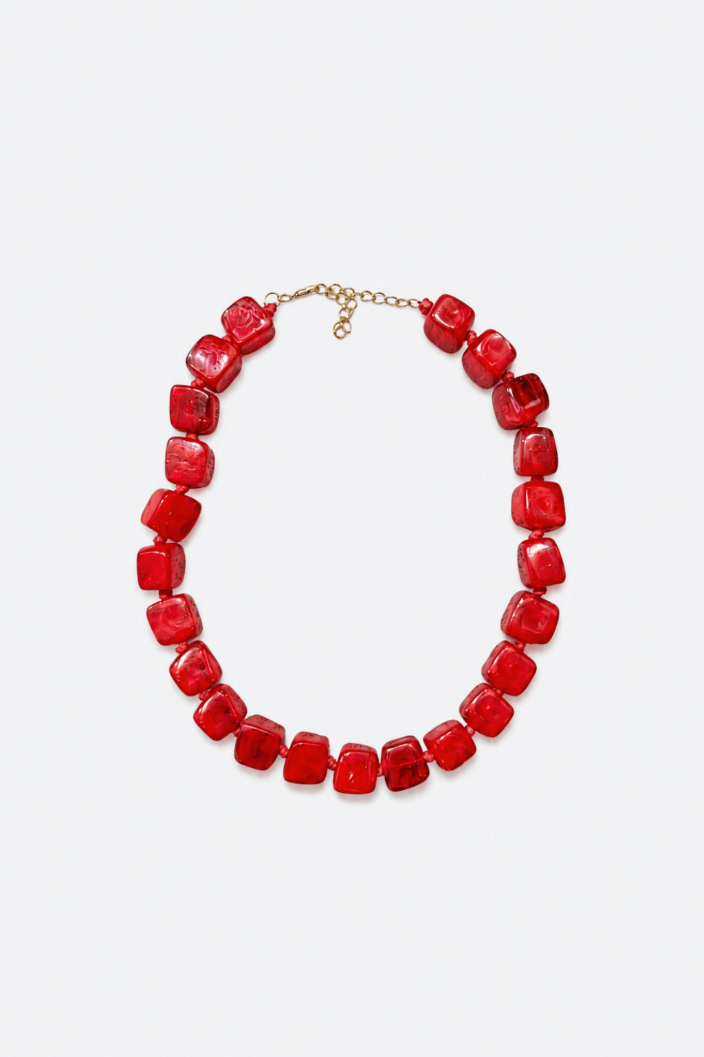 Collar Dado Rojo - Rojo