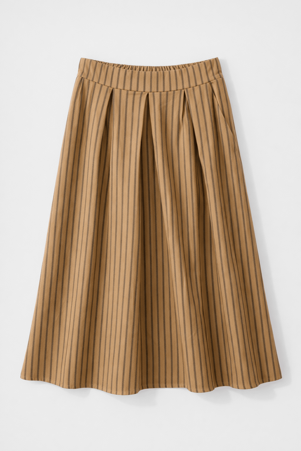Falda Tablas Raya Diplomática - Camel