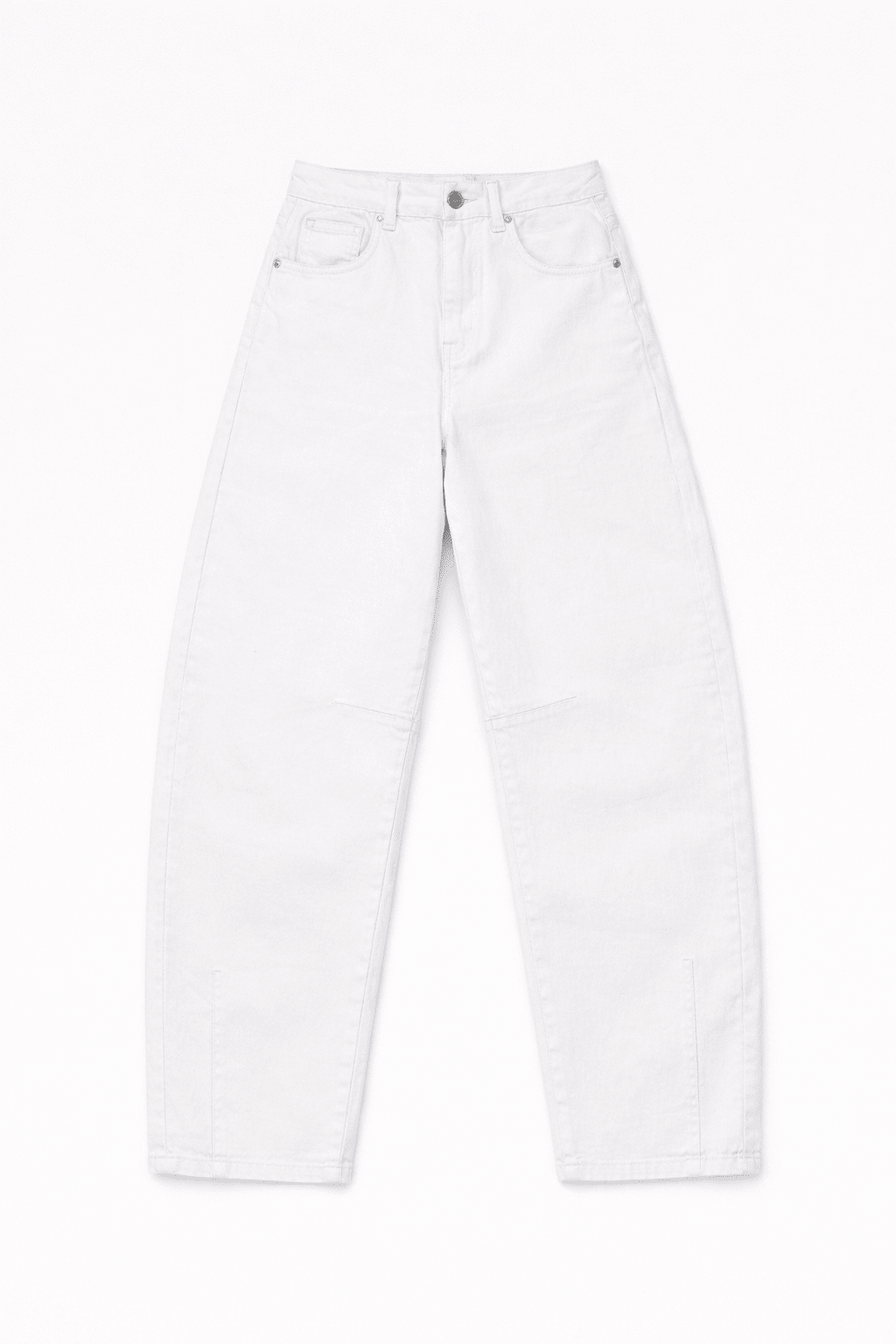 Jeans Balloon Blanco - Lua Basque