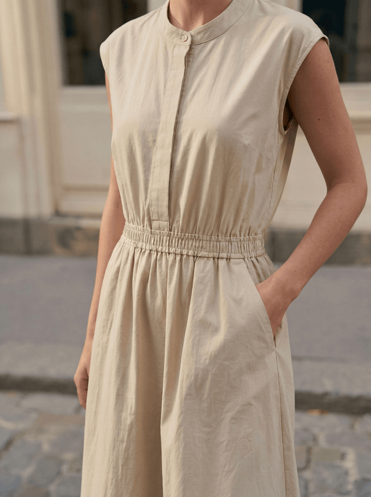Vestido Tira Algodón - Lua Basque